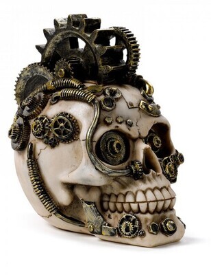 Steampunk schedel