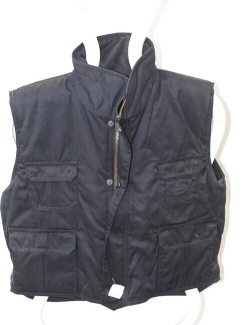 Kinder body warmer zwart