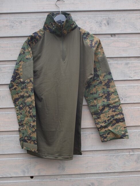 Tactical shirt, digi woodland