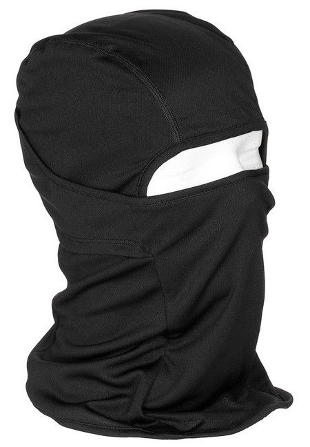 Balaclava, "Mission", 1-opening, zwart