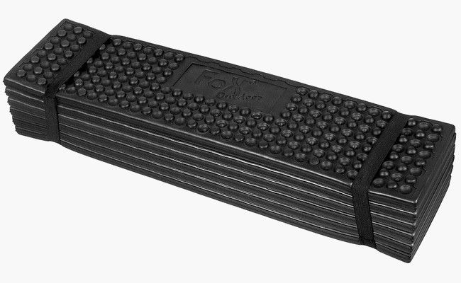 Iso mat, vouwbaar en zwart