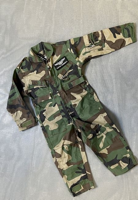 Piloten overal kinderen - woodland camo