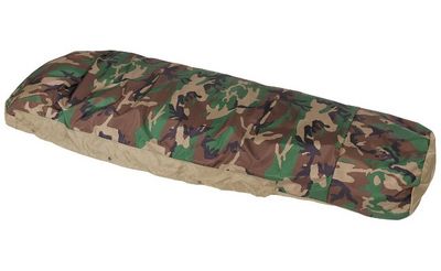 Slaapzakhoes, modulair, 3-laags laminaat, woodland