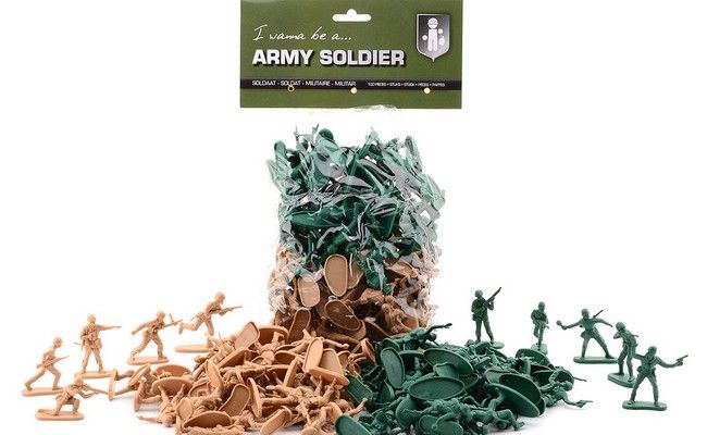 Zak soldaatjes (100 stuks)