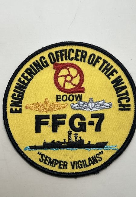 US - USS Oliver Hazard Perry FFG-7 Ship Patch (2302)