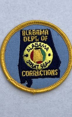 US Staten patch - Alabama Dept. of  Corrections (2230)