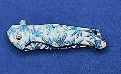 Eenhands zakmes "Marihuana"