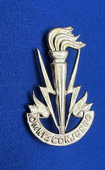 België - Transmissietroepen ( zilverkleurig) (177)