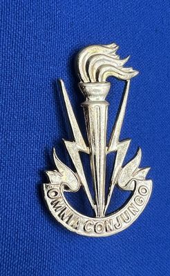 België - Transmissietroepen ( zilverkleurig) (177)