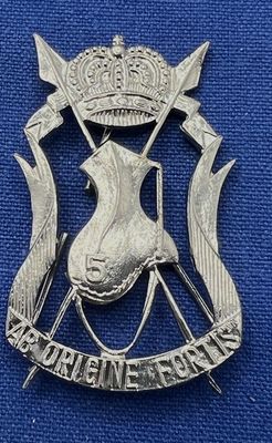 België - 5 Linie bataljon (zilverkleurig) (251)