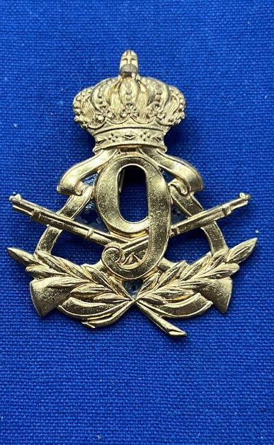 België - 9 Linie bataljon (goudkleurig) (250) invoer