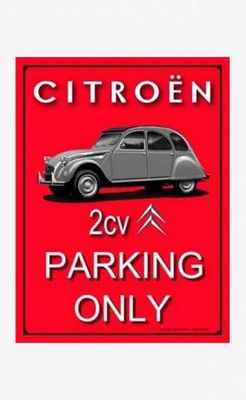 Citroën parking only