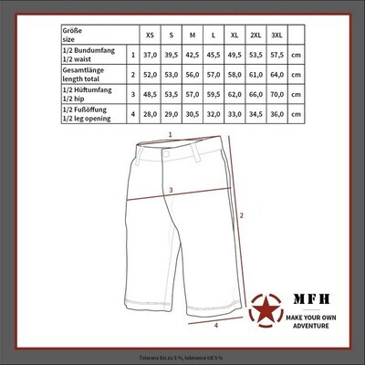 Korte broek BDU woodland