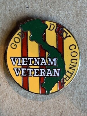 US pin - M - Vietnam Vietnam veteran (001)