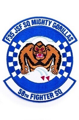 Nederland - S - 58th Fighter Squadron Mighty Gorillas (202)