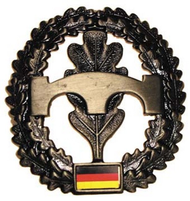 Duitsland - M - BW baret badge, "Pioniers", metaal (64)