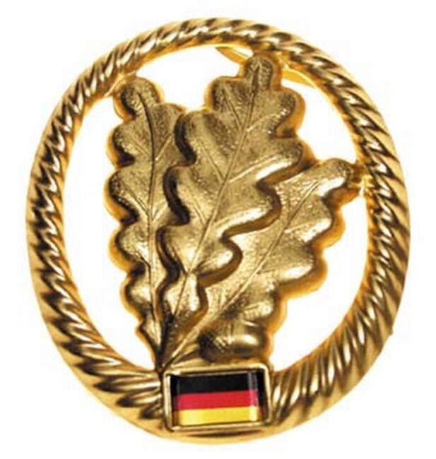 Duitsland - M - BW baret badge, "jager", metaal (55)