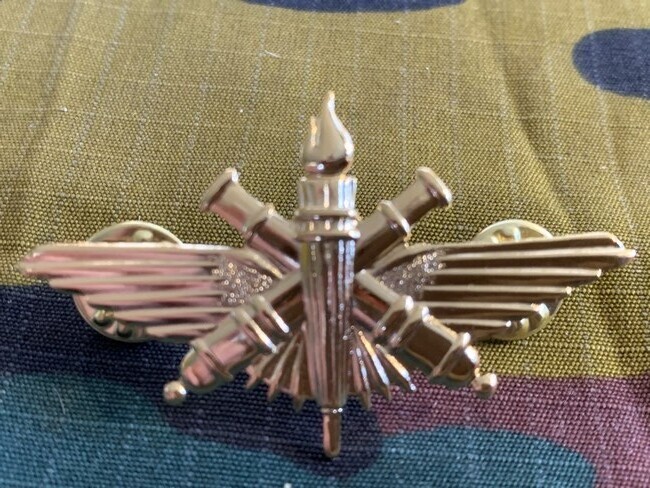 België - M - 14 regiment luchtdoelartillerie (goudkleurig) (167)