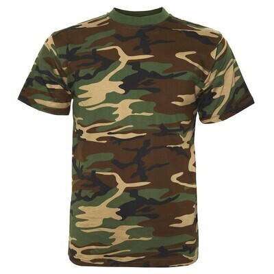 T- shit - Combat shirt Woodland