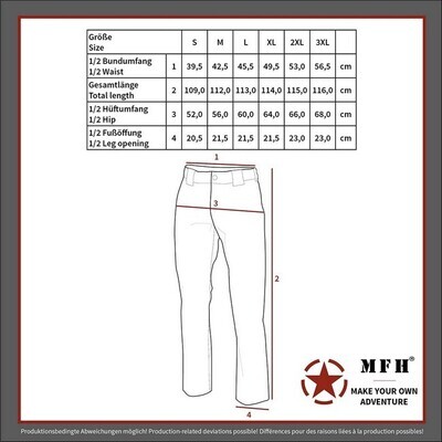 Camouflage gevechtsbroek BDU Tiger Stripe