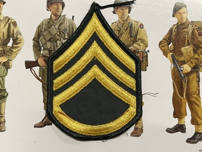US rang - S - Staff sergeant (1634)