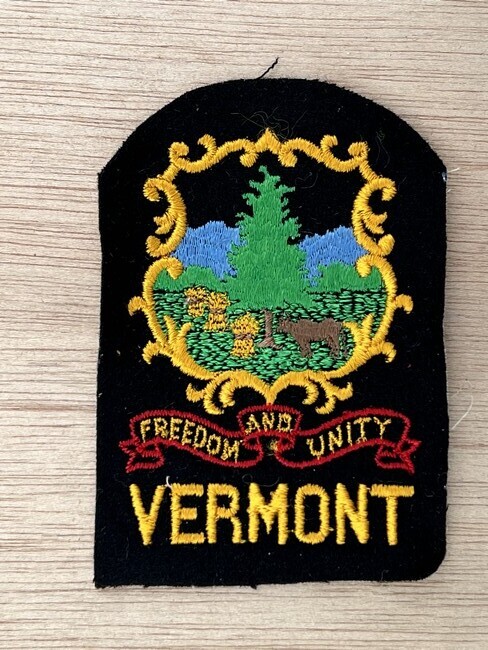 US Staten patch - S - Vermont
