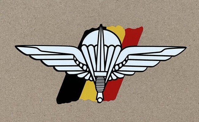 België - S - Para sticker (met vlag) (1947)