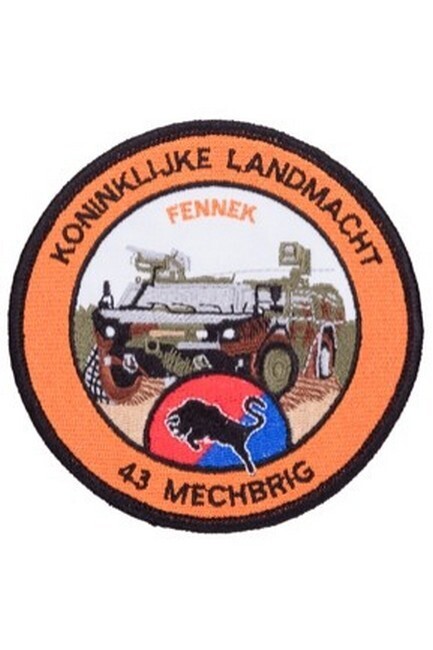 Nederland - S - 43e MECHBRIG, Fennek (Woestijnvos) (1981)