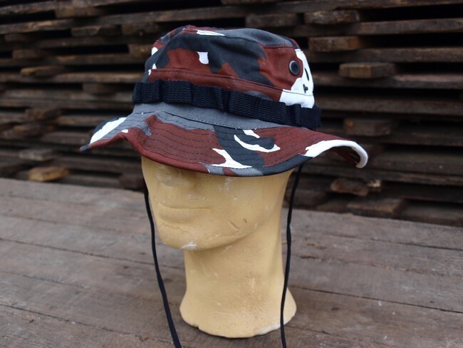 US GI Bushhat - Red Camouflage