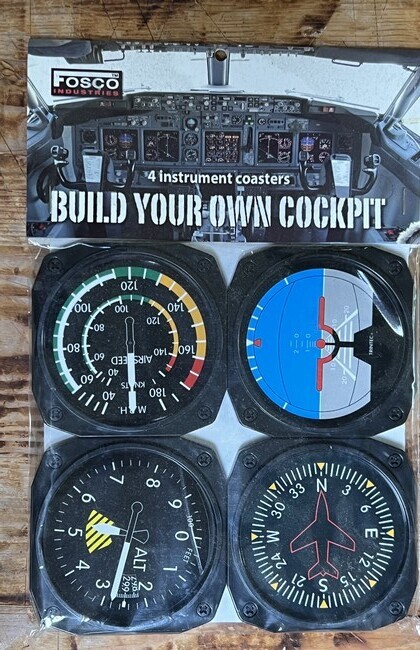 Onderzetters Cockpit