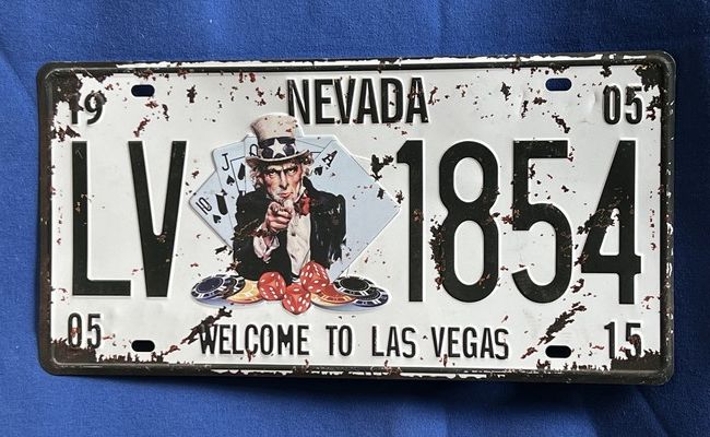 Nevada Nummerplaat (2229)