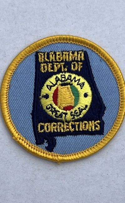 US Staten patch - S - Alabama Dept. of  Corrections (2230)