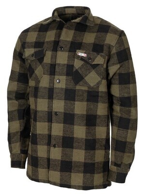 Houthakkershemd Olive/zwart Fox outdoor