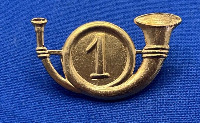 België - M - 1e Regiment Jagers te voet (reserve) (goudkleurig) (237)