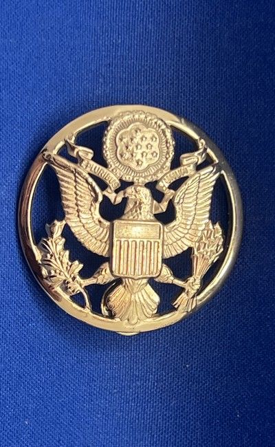 US - The cap Eagle. (goudkleurig) (156)