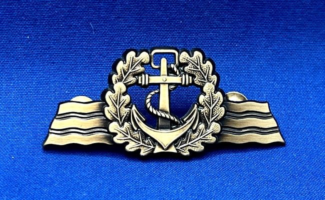 Duitsland - M - Bundeswehr Tätigkeitsabzeichen Marine (goud) (427)