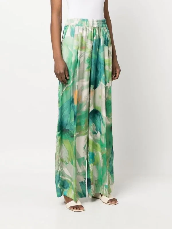 BROEK VAN TWINSET
231AP2553 ST.GREEN NEW FLOWER