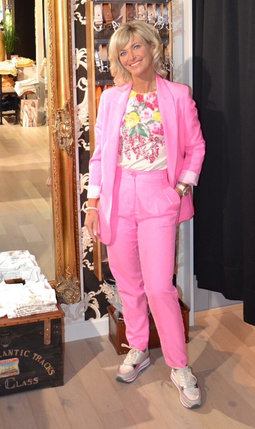 BROEK VAN NENETTE 35BB-ENVY ROSA FLUO
