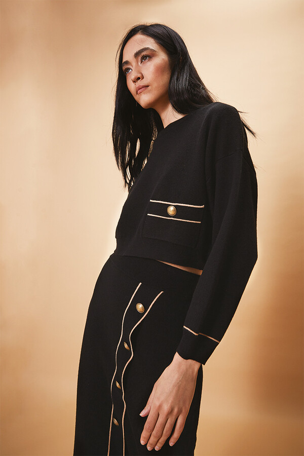 PULL VAN NENETTE 36BB-MELITON NERO