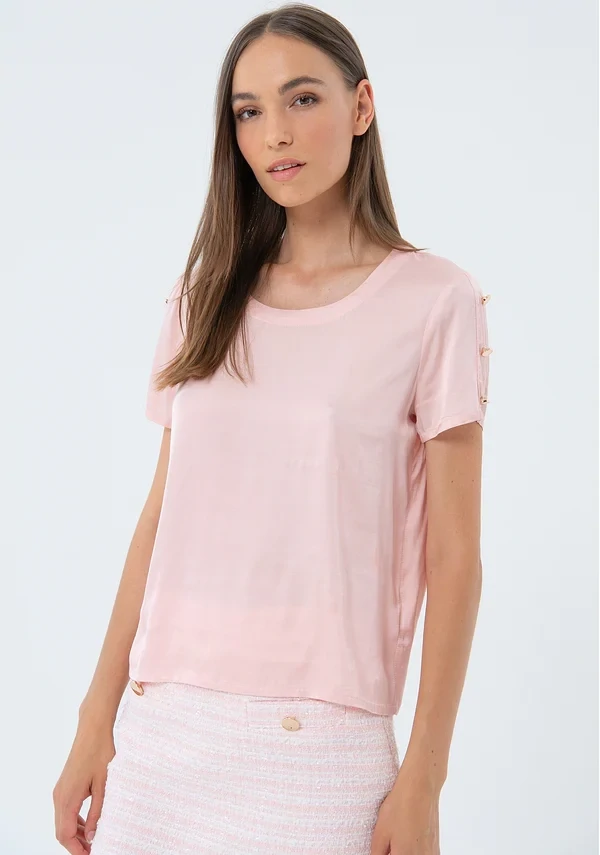 BLOES VAN FRACOMINA FS24ST1006W71301-183 LIGHTPINK