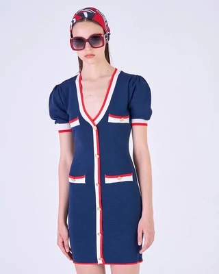 KLEED VAN SILVIAN HEACH
GPP24042VE BLUES DRESS