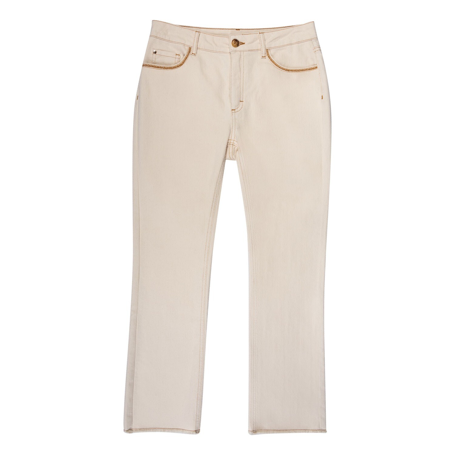 BROEK VAN Green ICE FUNKY Ecru