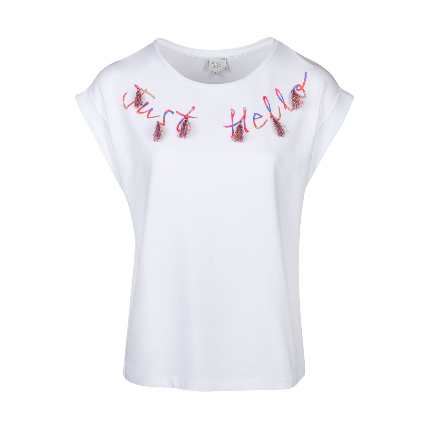 T-SHIRT VAN Green ICE PAMPA White
