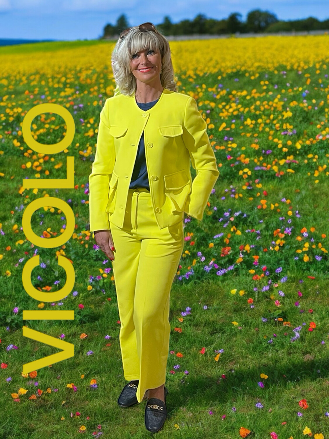 BROEK VAN VICOLO
TB0352  GEEL