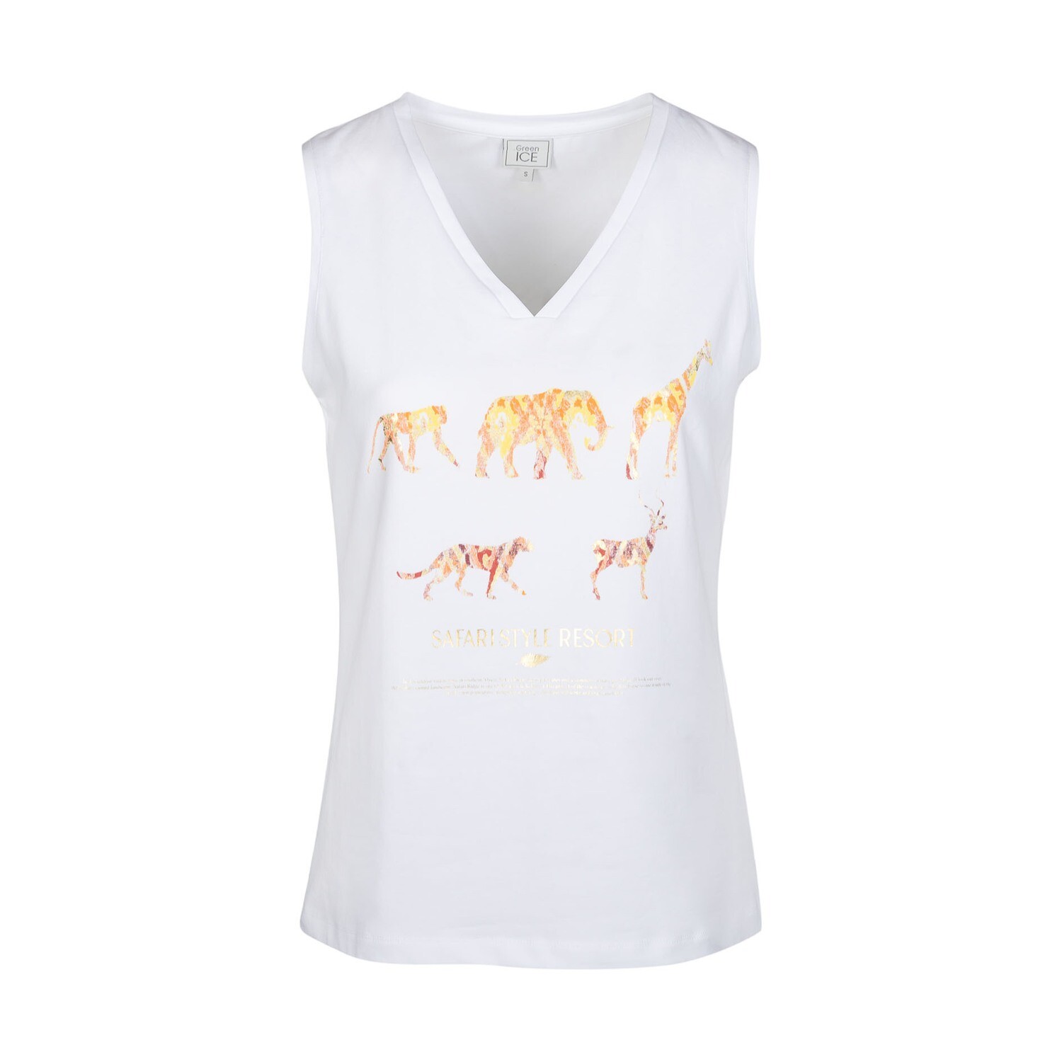 TOP VAN Green ICE PLANO White