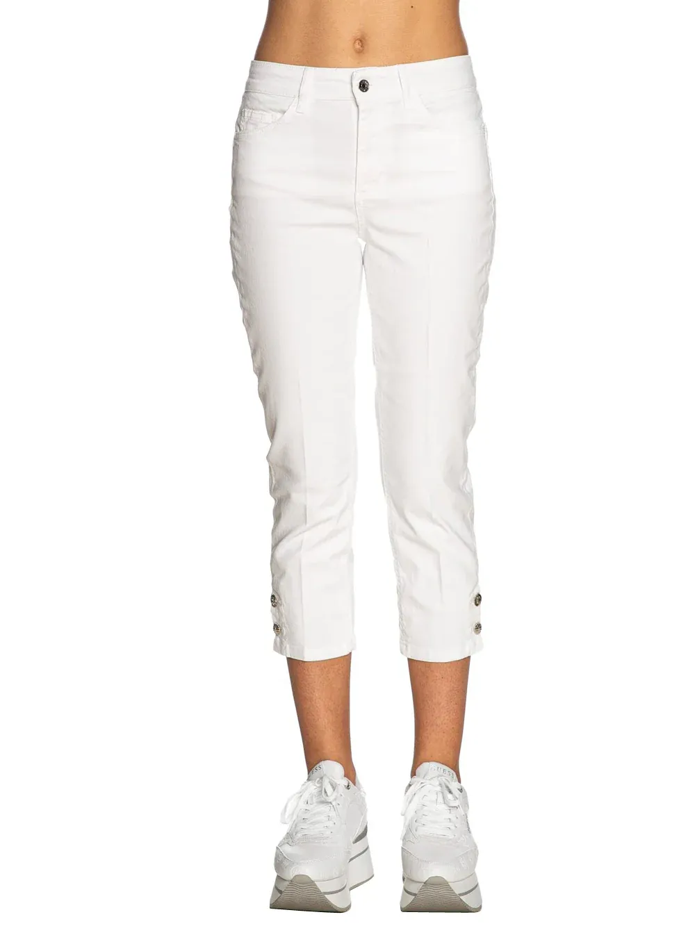 BROEK VAN LIU JO UA4142-T3546 11111 BIANCO OTTICO