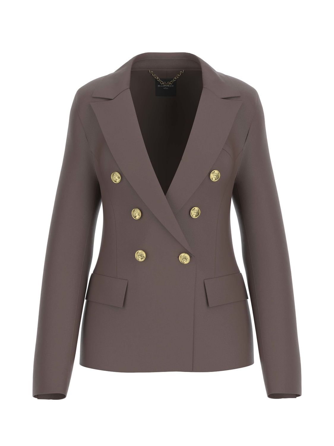 BLAZER VAN MARCIANO BY GUESS 4YGN14 7114A G1DL CHOCOLATE BROWNIE