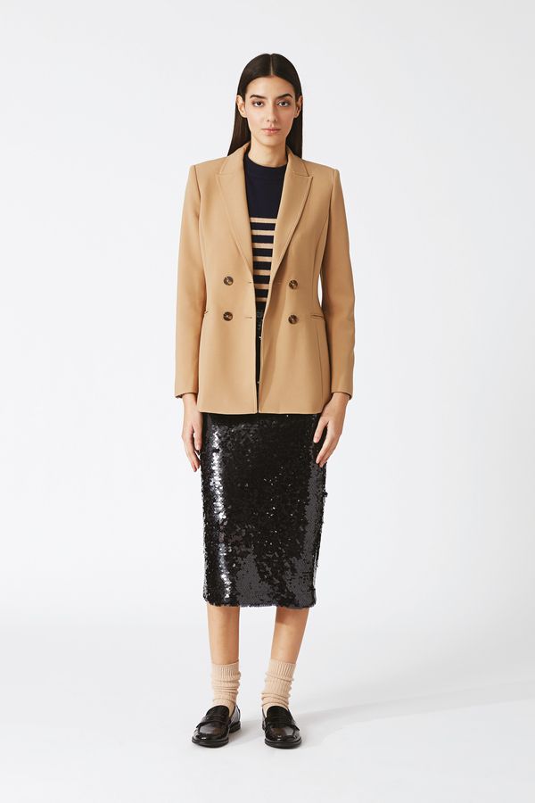 BLAZER VAN NENETTE 38BB-BABSON 0645 CAMMELLO