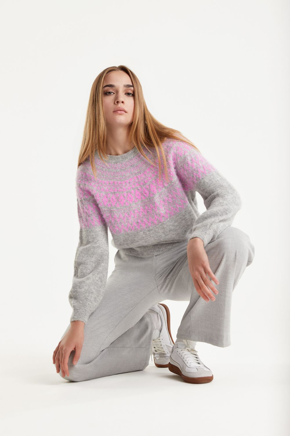 BROEK VAN SENSO S1516BK SANA GREY