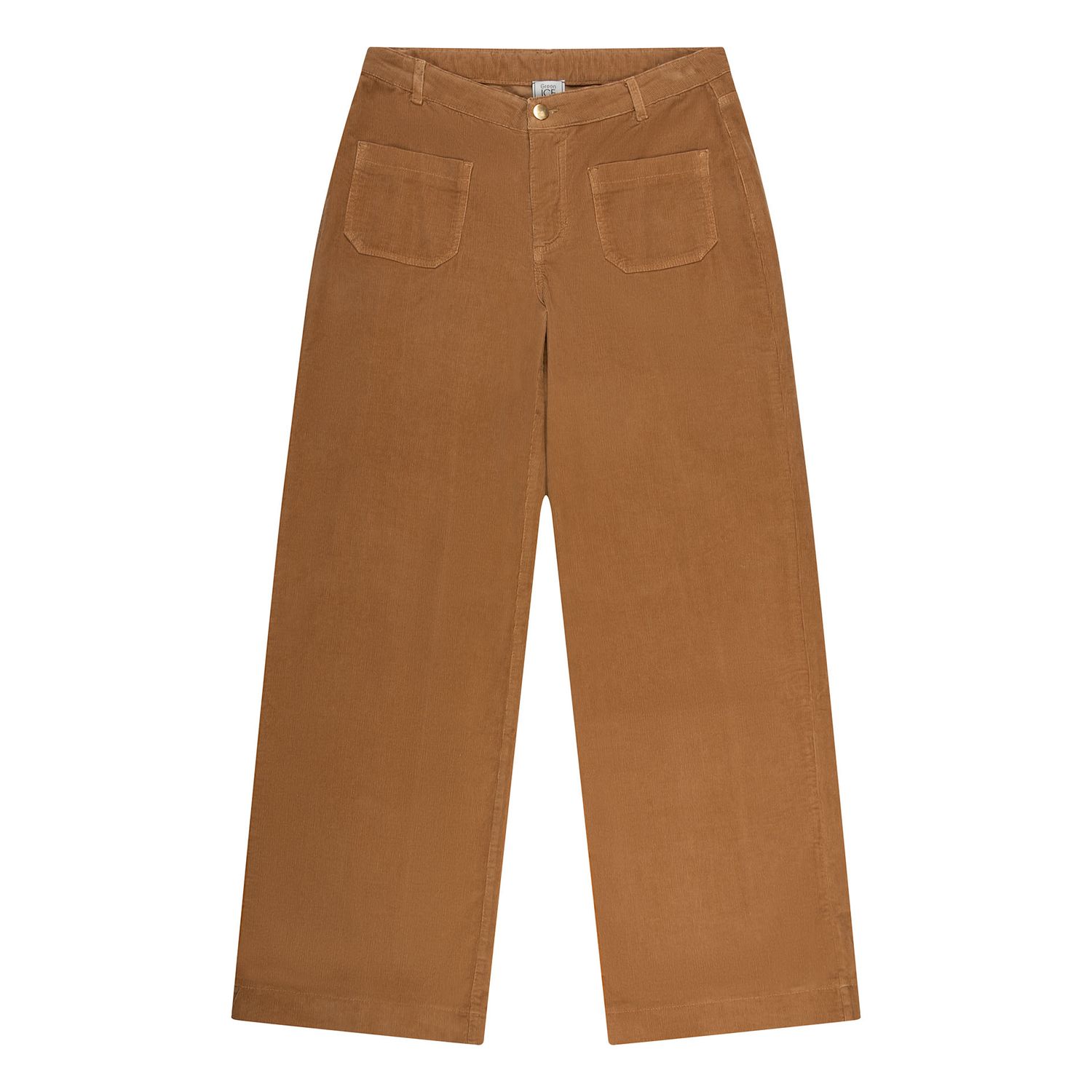 BROEK VAN GREEN ICE IDRON   Lt.camel